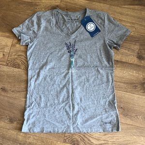 NEW Life is Good Crusher Vee t-shirt medium